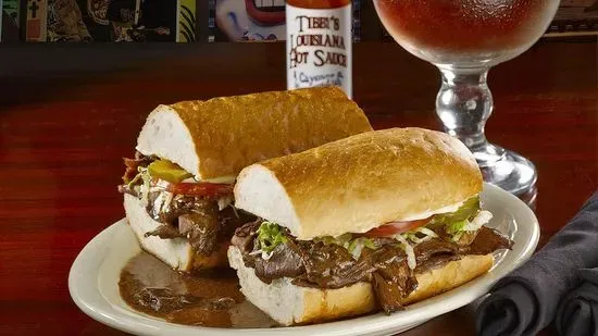 12 NAPKIN ROAST BEEF PO BOY