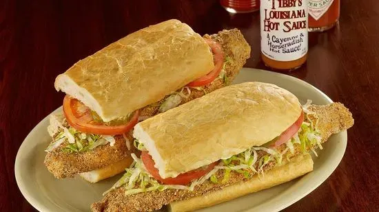 FRIED CATFISH PO BOY