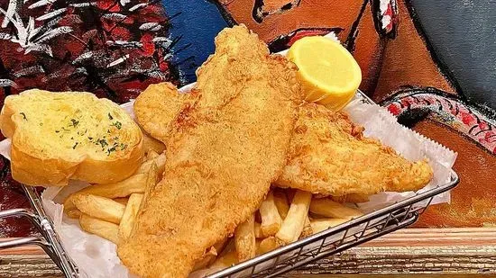 FRIED CATFISH BASKET