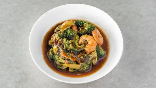 82. Shrimp with Broccoli