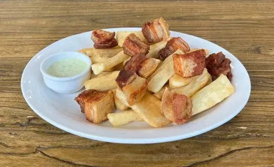 Fried Yuca & Chicharrones Explosion