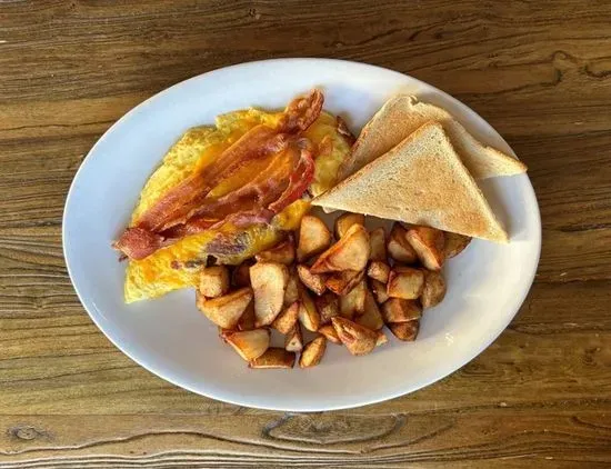 Bacon & Cheddar Omelet