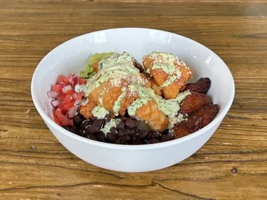 Fish Chicharrones Bowl