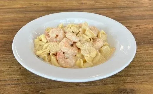 Creamy Tortellini Shrimp