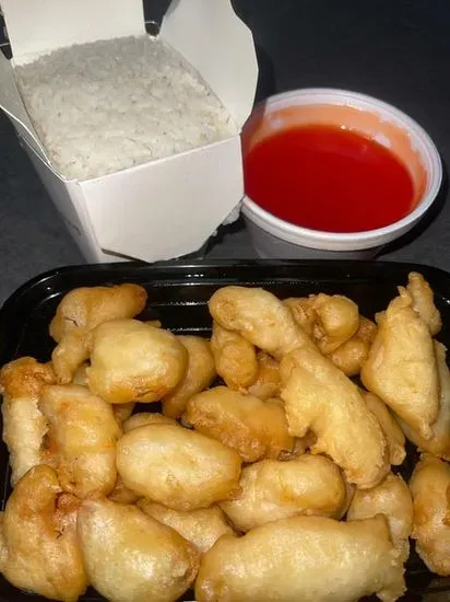 ˚ʚ 🐓┋45. Sweet & Sour Chicken