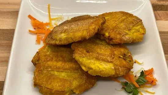 Fried Green Plantains