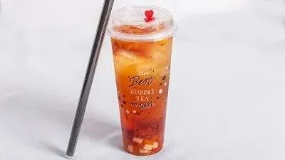 LUNCH KOBE PASSION FRUIT TEA WITH FRUIT JELLIES