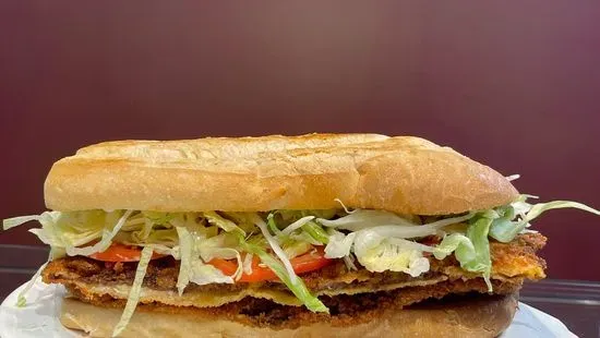 Breaded Steak Sandwich