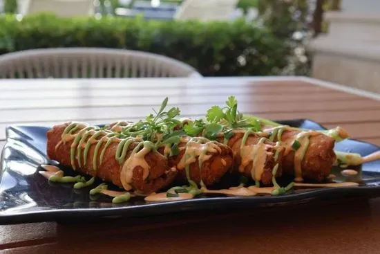 Buffalo Chicken Egg Rolls