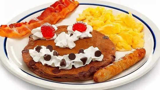 Happy Face Pancake Combo