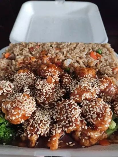 C Sesame chicken C芝麻鸡