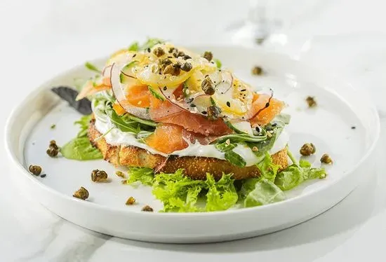 Smoked Salmon Toast