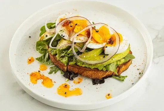 Jammy Eggs & Avocado Toast