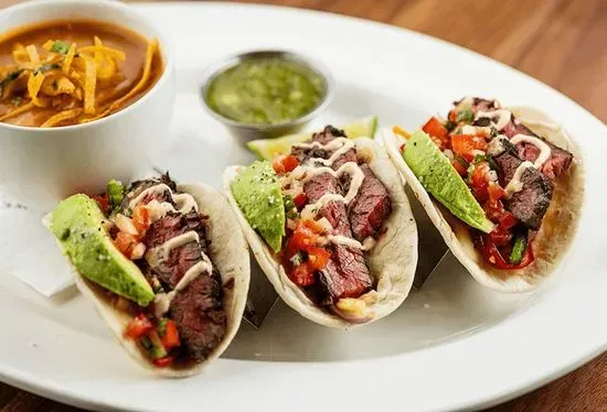 Prime Carne Asada Tacos & Tortilla Soup