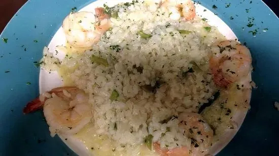 Risotto "Agli Scampi e Asparagi""