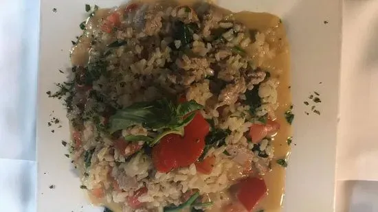 Risotto al"Vitello e Spinaci"