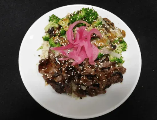 Asian Steak Rice Bowl