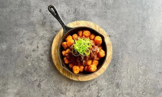 Short Rib Sweet Potato Tots