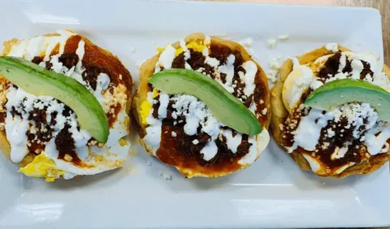 Sopes Rancheros Chorizo (Qty3)