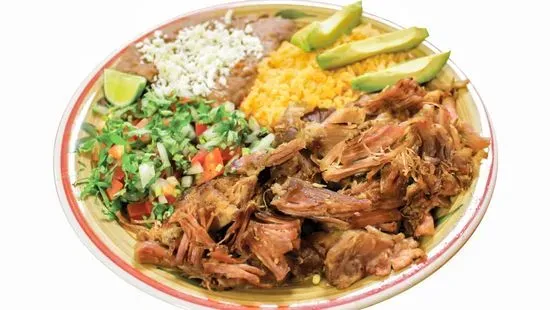 Carnitas Plate