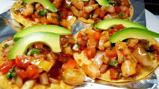 Tostada Camaron (3 Pc)