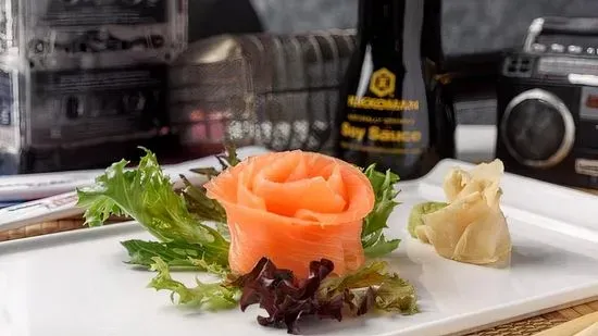 Smoked Salmon Sashimi