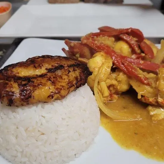 Curry Lobster And Shrimp