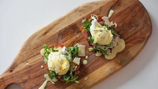 Truffled Eggs Benedict