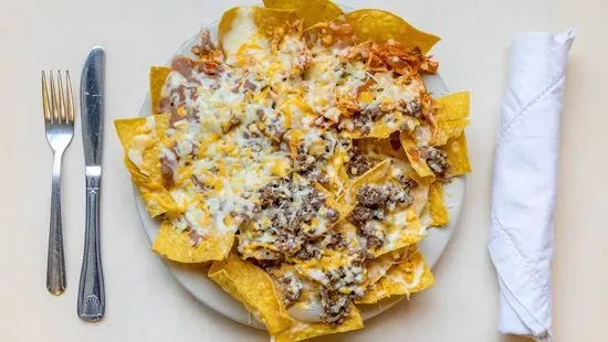 32A. La Palma Nachos Con Queso