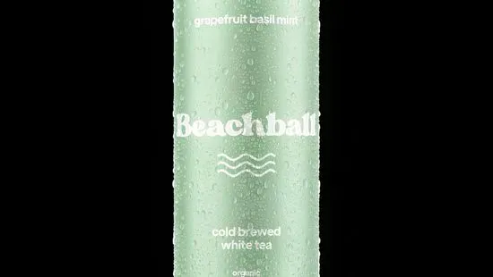 Beachball (Grapefruit Basil Mint) - Organic Cold Brewed Tea