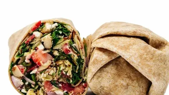 Spinach & Strawberry Wrap