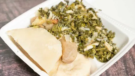 Callaloo and Salt Fish