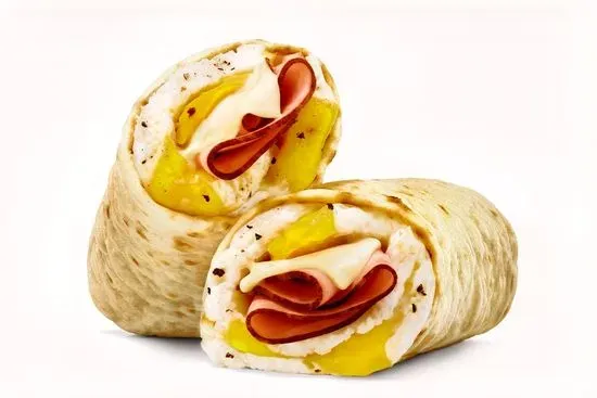 Black Forest Ham, Egg & Cheese Wrap (610 Cals)