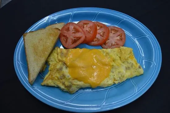 Sausage & Cheddar Omelette