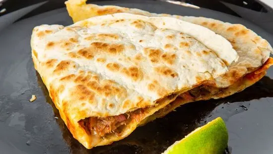 Spicy Citrus Pork Quesadilla