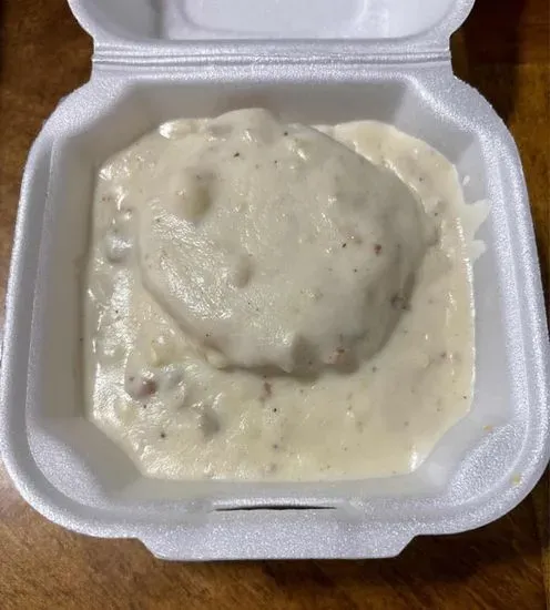 1/2 Order Biscuits & Gravy