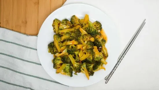 106. Broccoli with Garlic Sauce