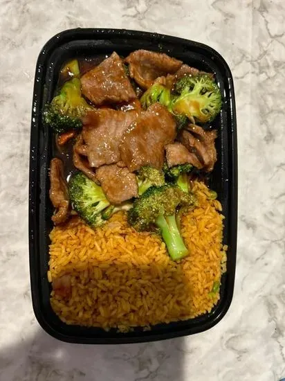 C14. Beef with Broccoli Combination