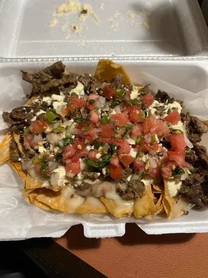 Nachos De Asada