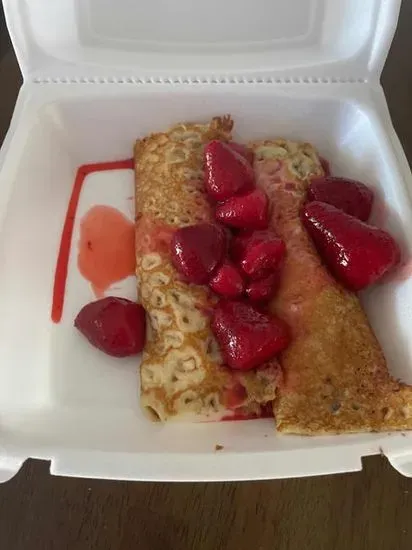 Cream Filled Crepes 