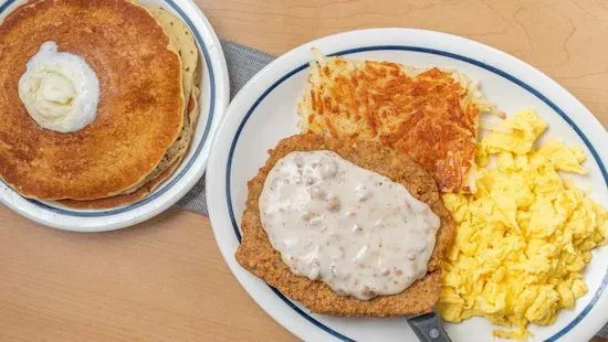 Country Fried Steak & Eggs