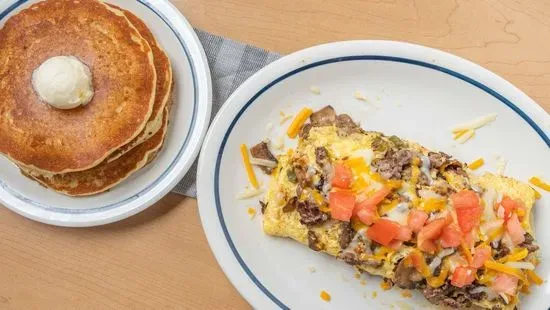 Steaktacular Omelet