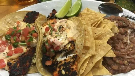 Blackened Seafood Burrito