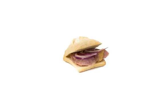 31. Chorizo criollo, chipotle alioli and red onion ( Chapata Bread)