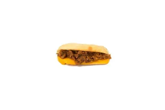 6. BBQ Pulled Pork and cheddar cheese