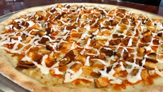 Buffalo Chicken Ranch Pizza