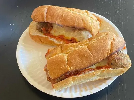 Meatball Parmigiana Hero