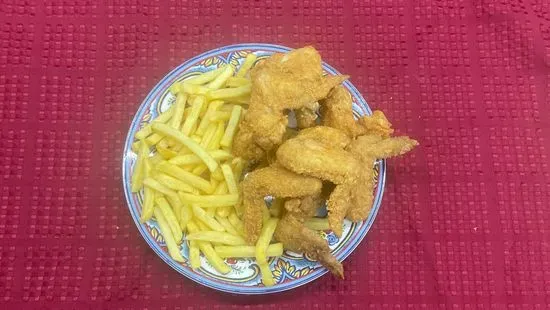 CHICKEN WINGS DINNER