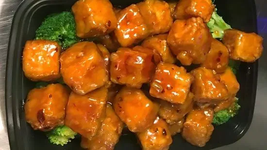 左宗炸豆腐 general tso Tofu 