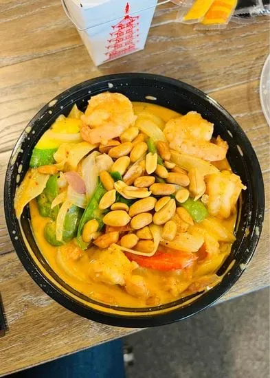 T4 C. Shrimp Massaman Curry /马砂咖喱虾